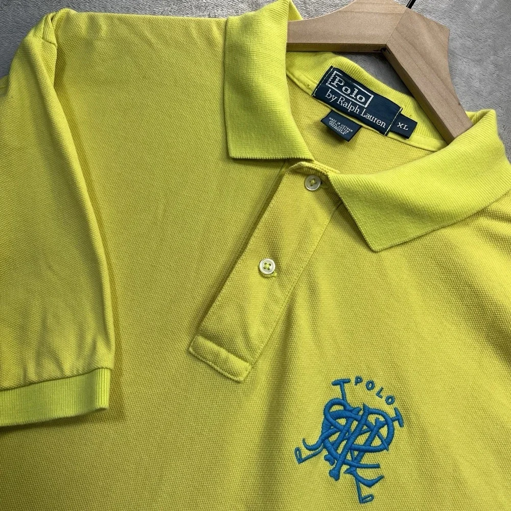 Polo Ralph Lauren Polo Shirt Mens Size XL Short Sleeve Logo Crest